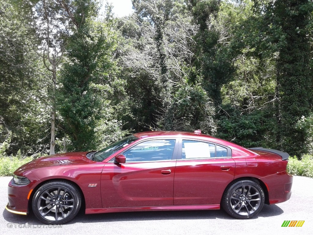 2020 Charger Scat Pack - Octane Red / Black photo #1
