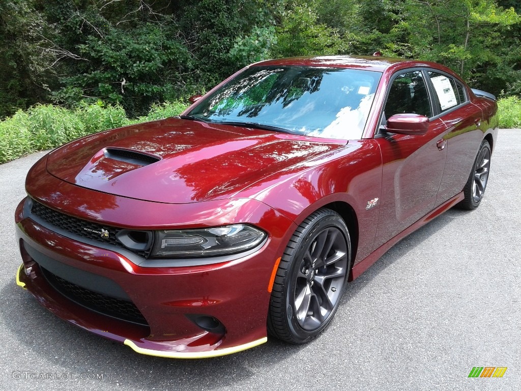 2020 Charger Scat Pack - Octane Red / Black photo #2