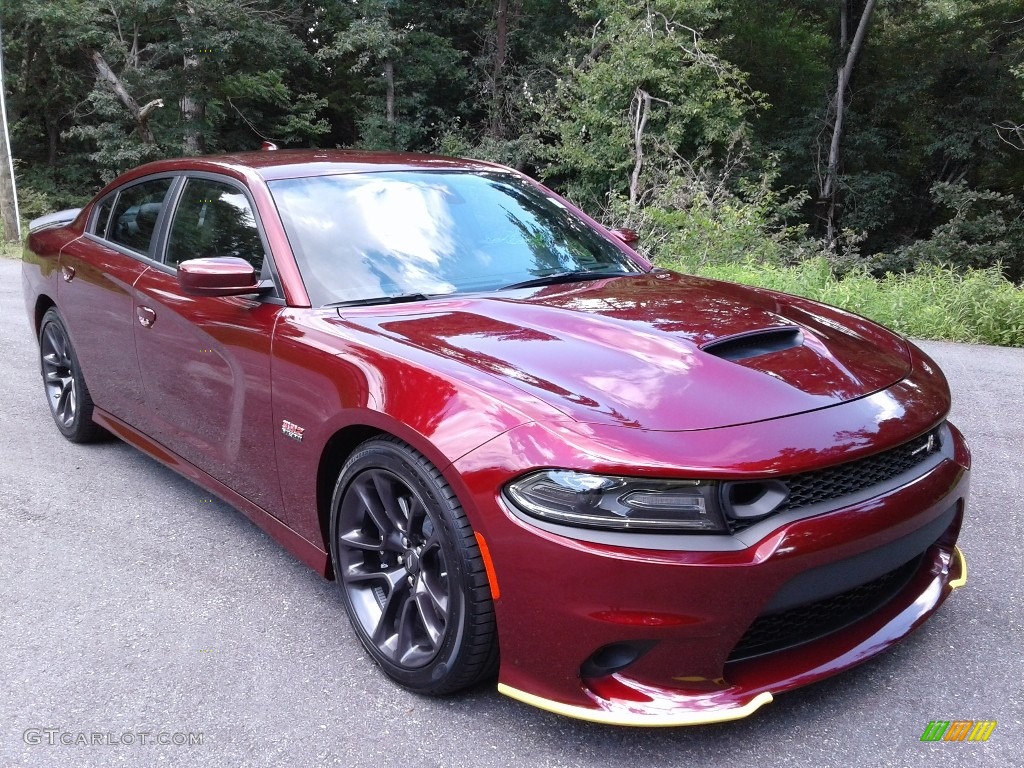 2020 Charger Scat Pack - Octane Red / Black photo #4