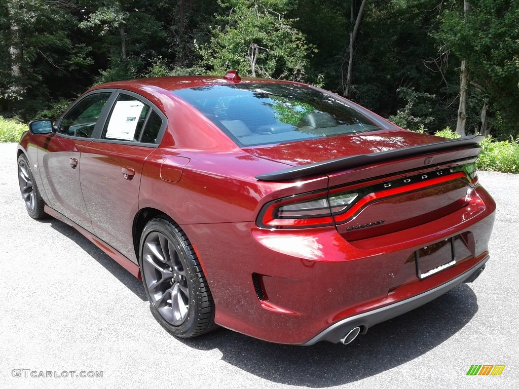 2020 Charger Scat Pack - Octane Red / Black photo #8