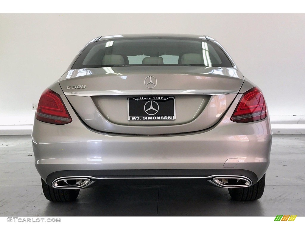 2020 C 300 Sedan - Mojave Silver Metallic / Silk Beige/Black photo #3