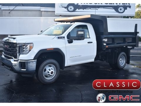 2020 GMC Sierra 3500HD Crew Cab 4WD Chassis Dump Truck Data, Info and Specs