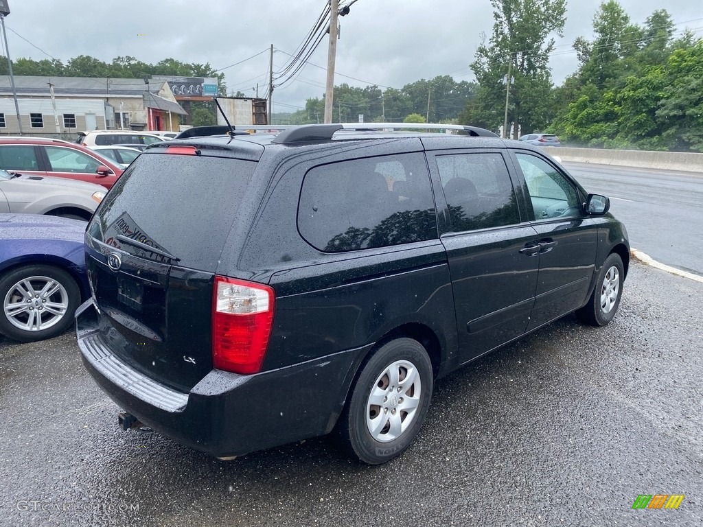 2009 Sedona LX - Midnight Black / Gray photo #4