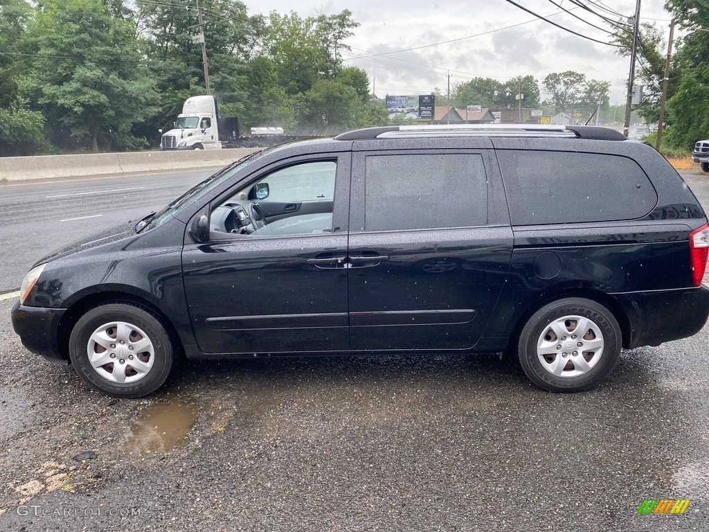 2009 Sedona LX - Midnight Black / Gray photo #7