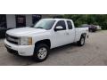 2010 Summit White Chevrolet Silverado 1500 LTZ Extended Cab 4x4  photo #21