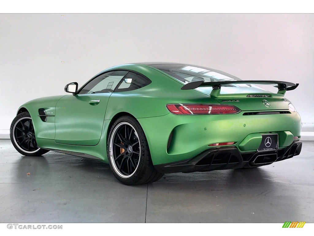2019 AMG GT R Coupe - AMG Green Hell Magno (Matte) / Black w/Dinamica photo #2