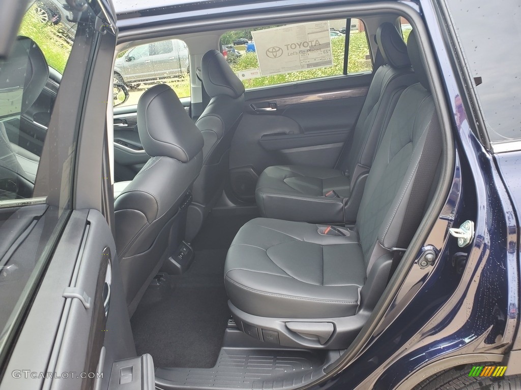 2020 Highlander Platinum AWD - Blueprint / Black photo #3