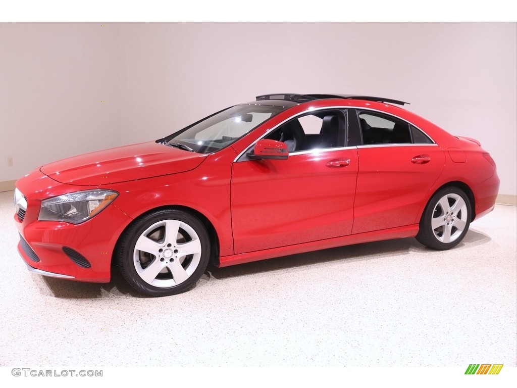 Jupiter Red 2017 Mercedes-Benz CLA 250 4Matic Coupe Exterior Photo #139078870