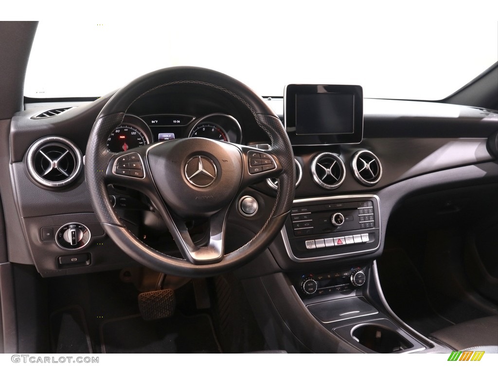 2017 Mercedes-Benz CLA 250 4Matic Coupe Black Dashboard Photo #139078930