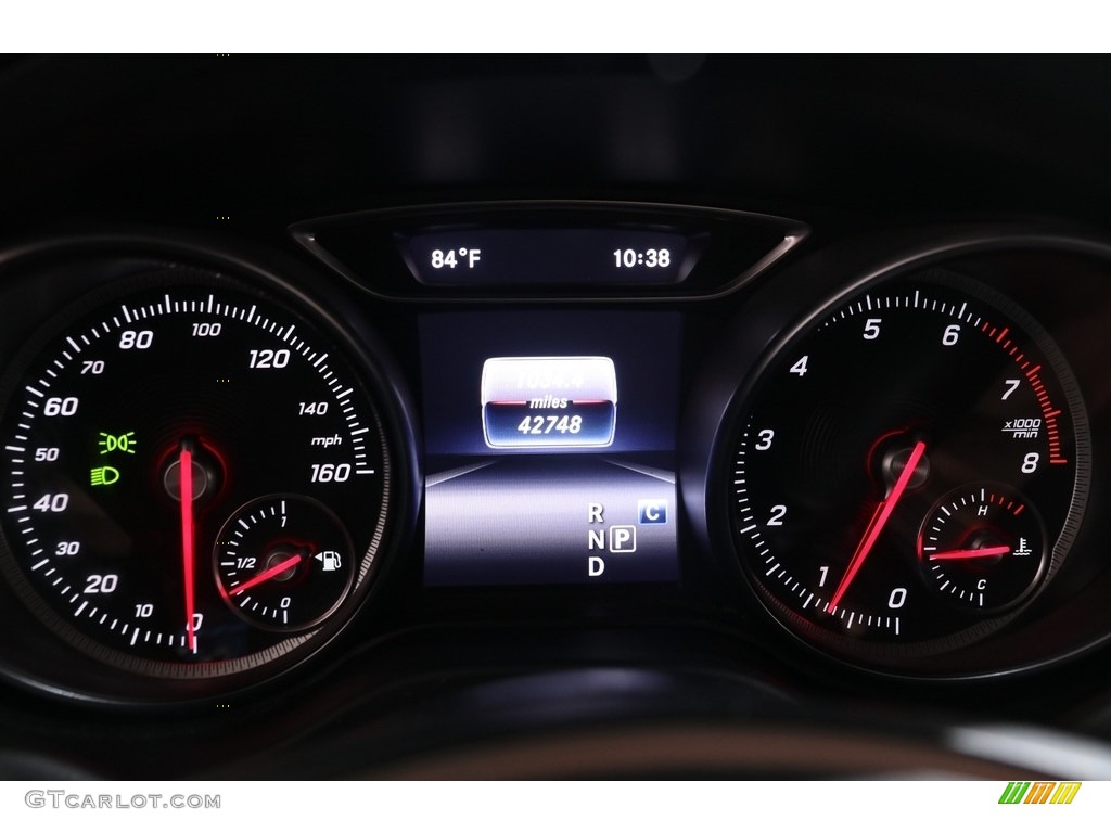 2017 Mercedes-Benz CLA 250 4Matic Coupe Gauges Photo #139078972
