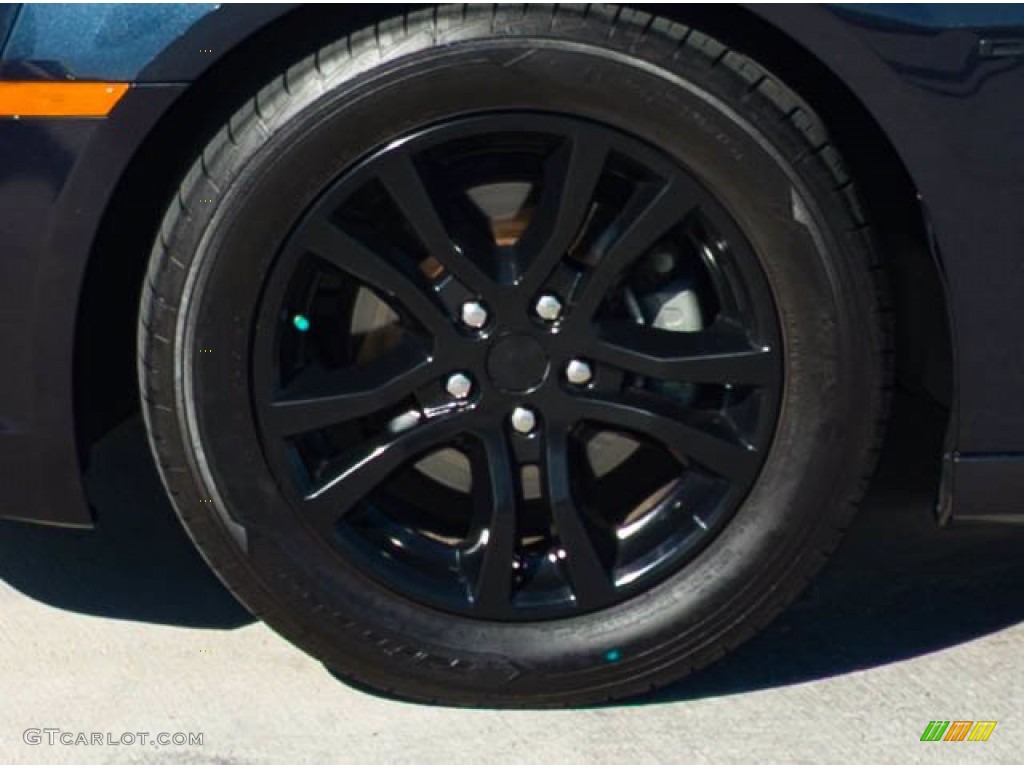 2014 Camaro LT Coupe - Blue Ray Metallic / Black photo #30