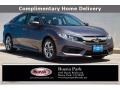 Sonic Gray Pearl - Civic LX Sedan Photo No. 1