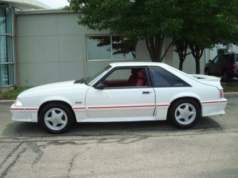 1988 Ford Mustang GT Fastback Data, Info and Specs