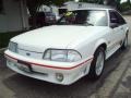 1988 Oxford White Ford Mustang GT Fastback  photo #2