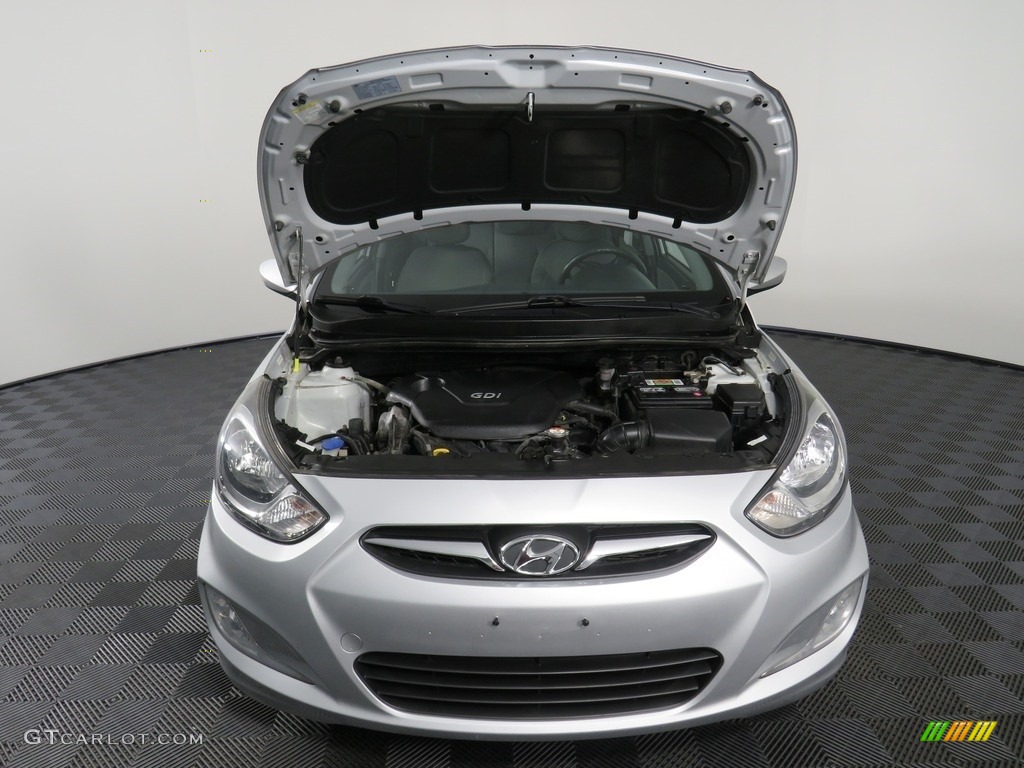 2013 Accent GLS 4 Door - Ironman Silver / Gray photo #5