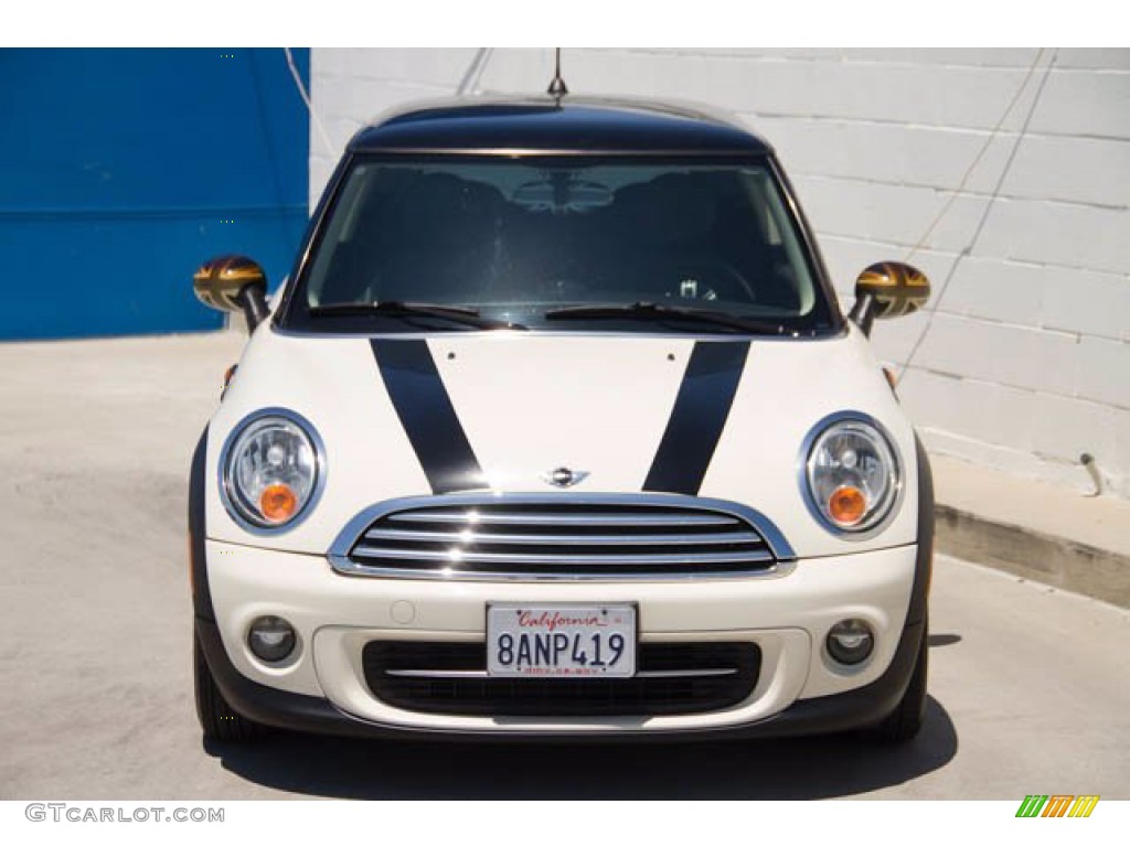 2012 Cooper Hardtop - Pepper White / Carbon Black photo #7