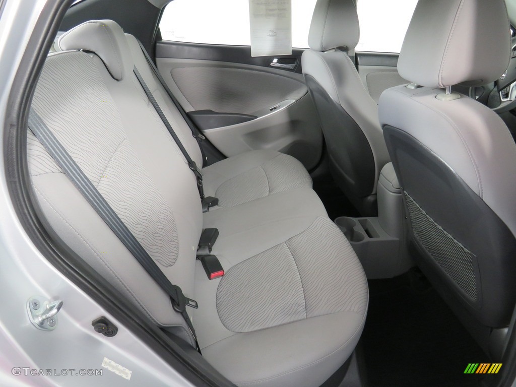 2013 Accent GLS 4 Door - Ironman Silver / Gray photo #34