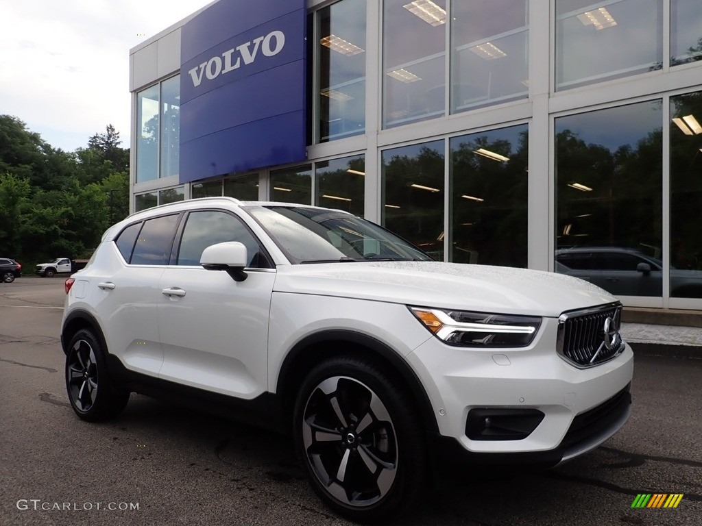 2019 XC40 T5 Inscription AWD - Ice White / Charcoal photo #1