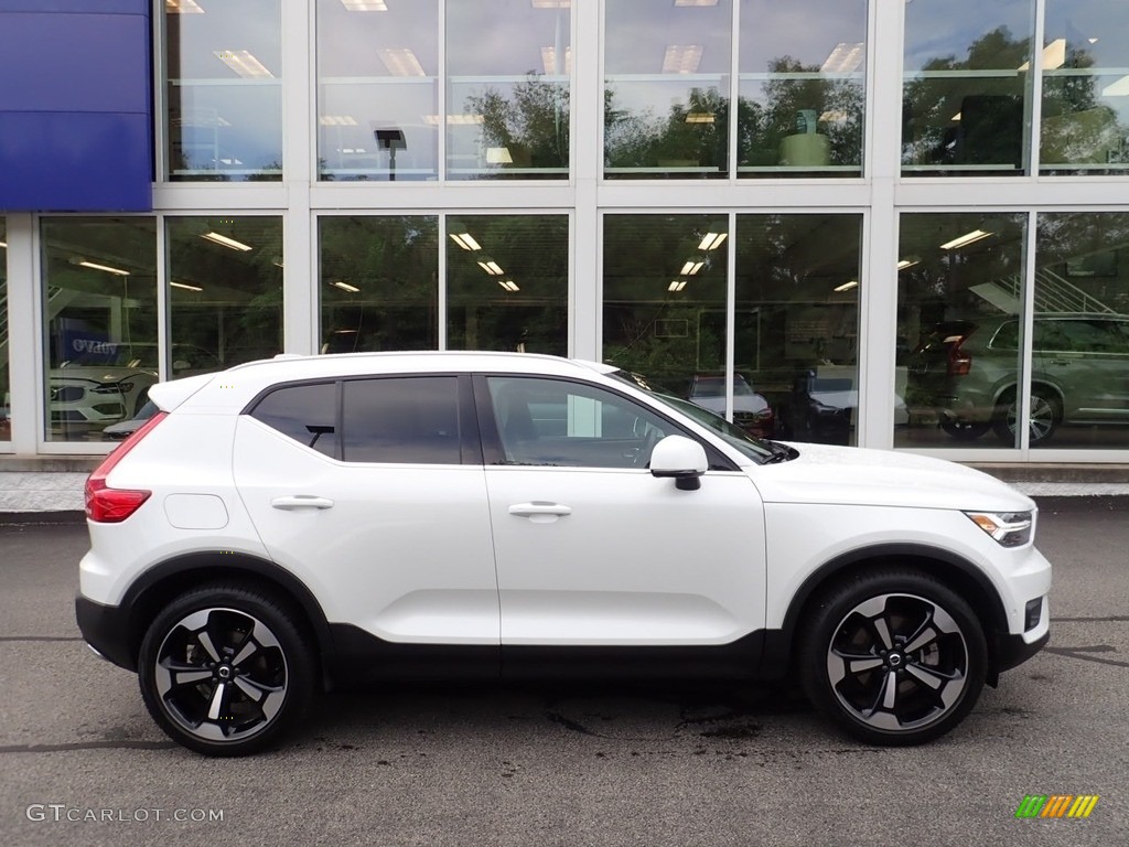 2019 XC40 T5 Inscription AWD - Ice White / Charcoal photo #2