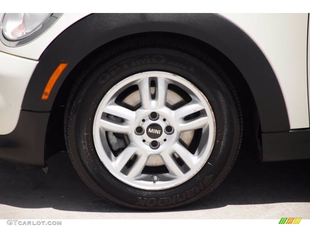 2012 Cooper Hardtop - Pepper White / Carbon Black photo #30