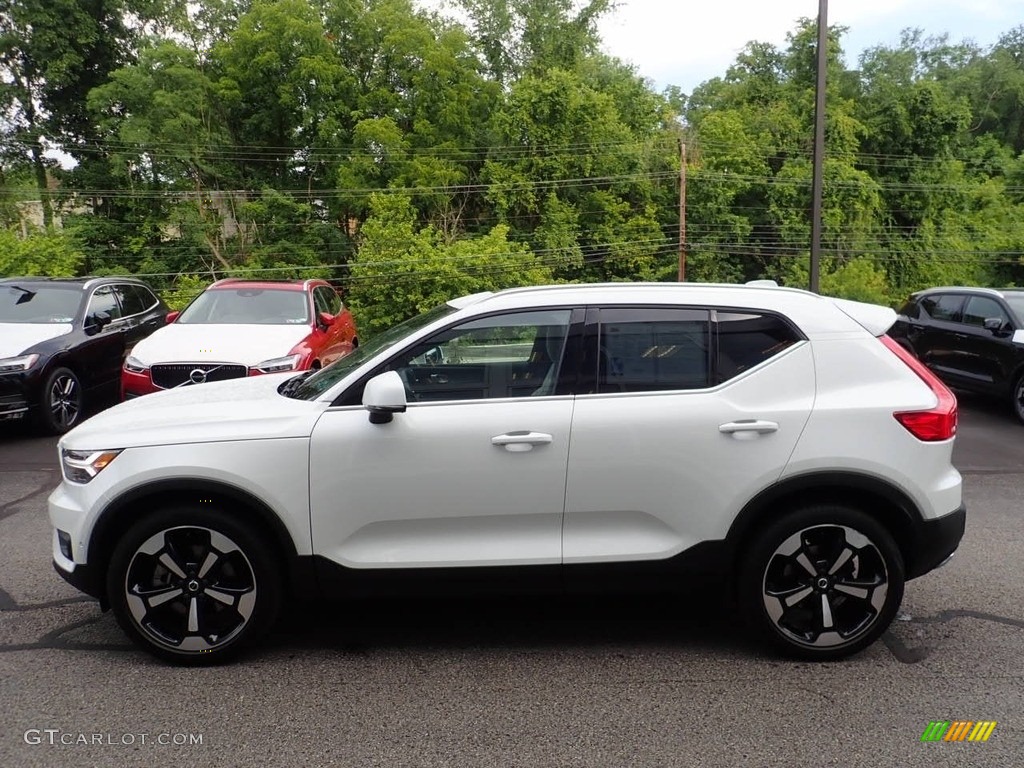 2019 XC40 T5 Inscription AWD - Ice White / Charcoal photo #7