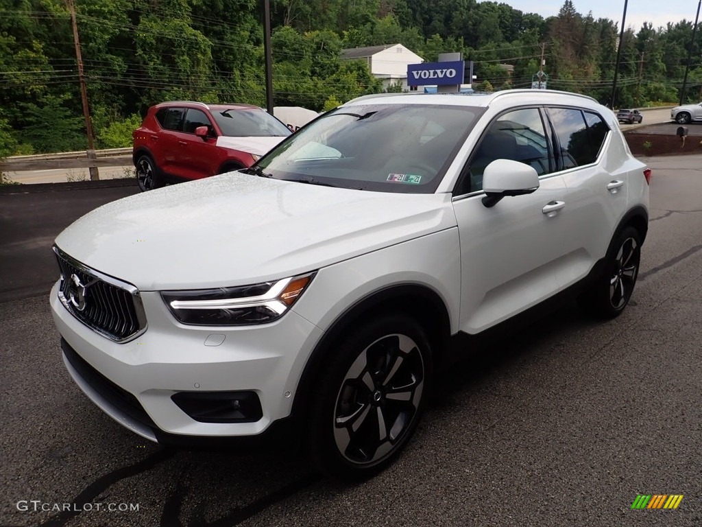 2019 XC40 T5 Inscription AWD - Ice White / Charcoal photo #8