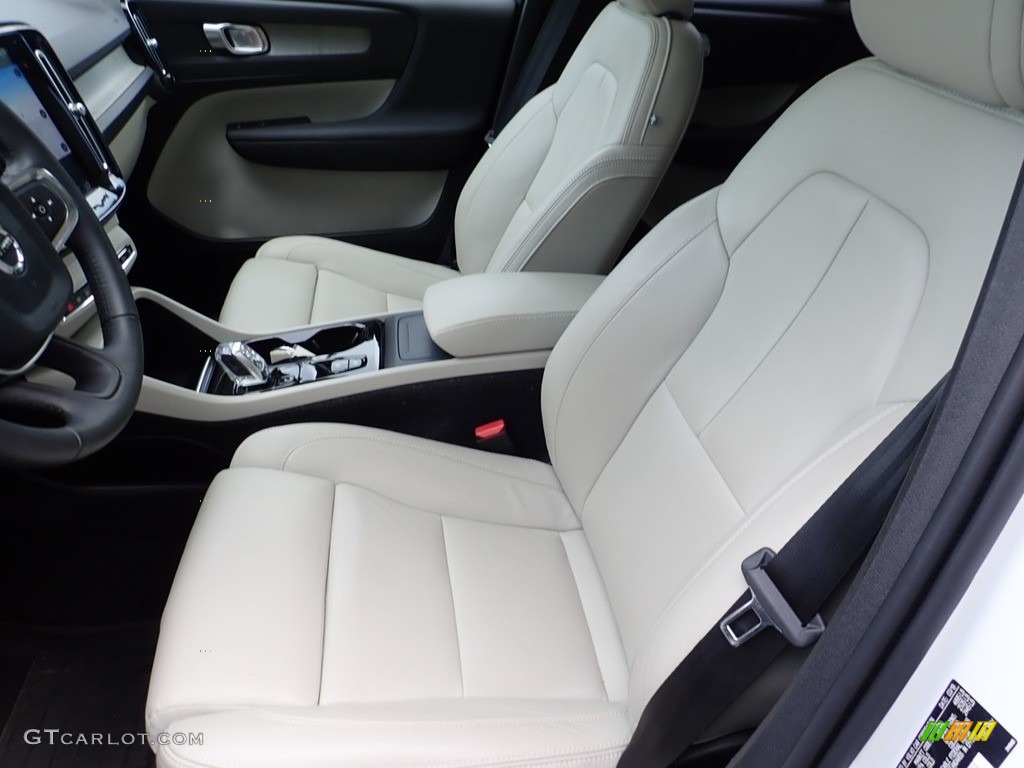 2019 XC40 T5 Inscription AWD - Ice White / Charcoal photo #15