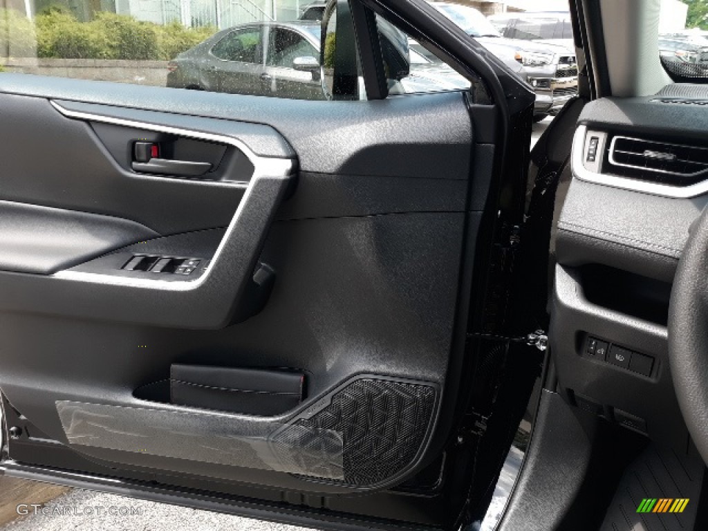 2020 RAV4 LE AWD - Midnight Black Metallic / Black photo #7