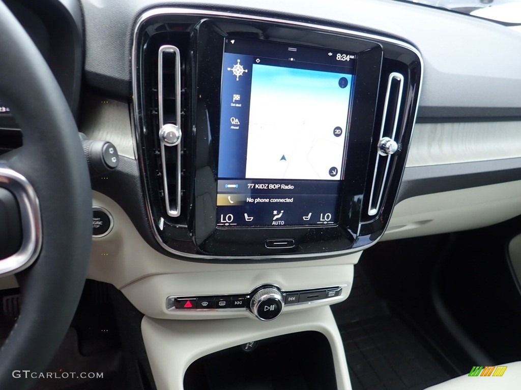 2019 XC40 T5 Inscription AWD - Ice White / Charcoal photo #22