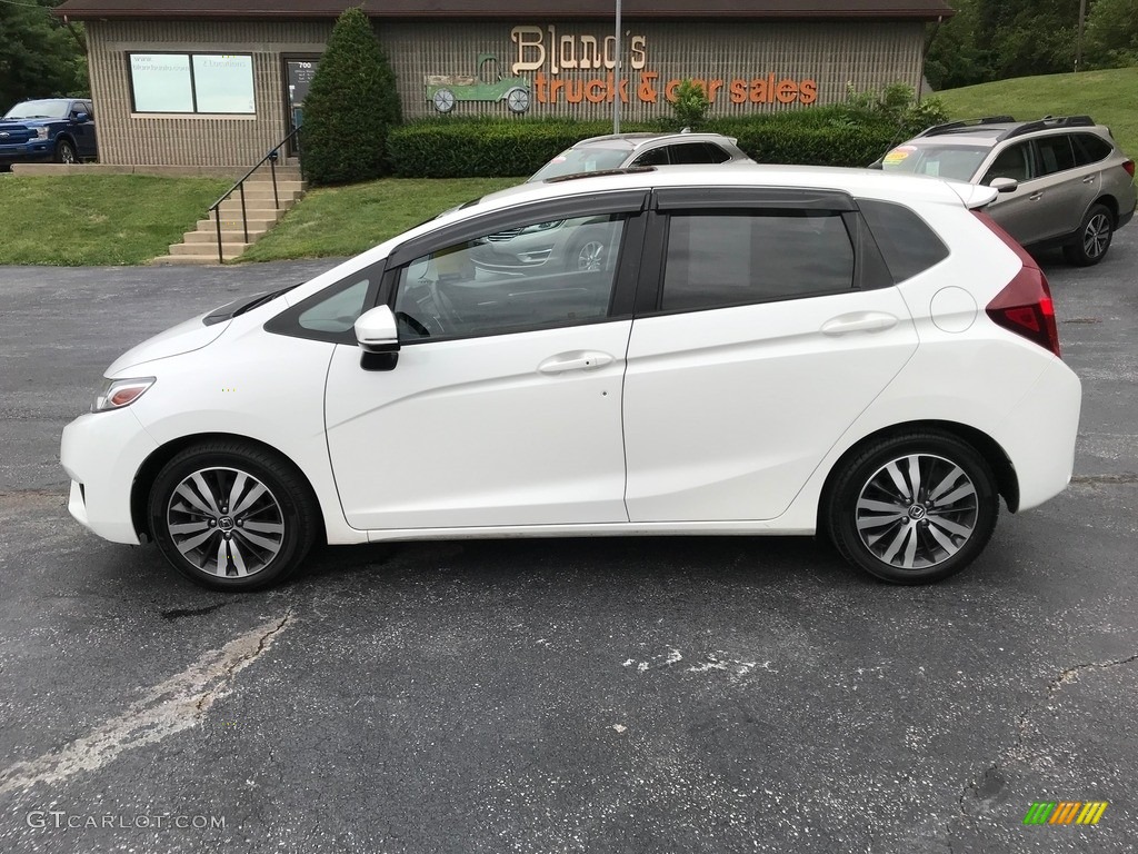 White Orchid Pearl Honda Fit