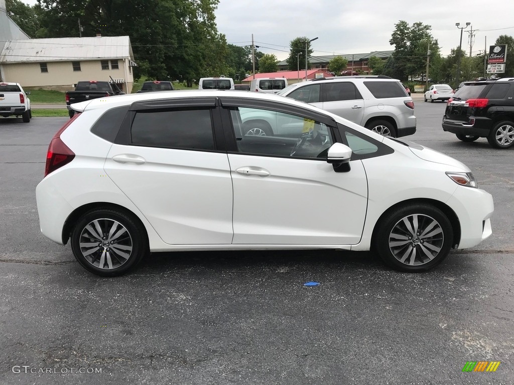White Orchid Pearl 2017 Honda Fit EX-L Exterior Photo #139083820