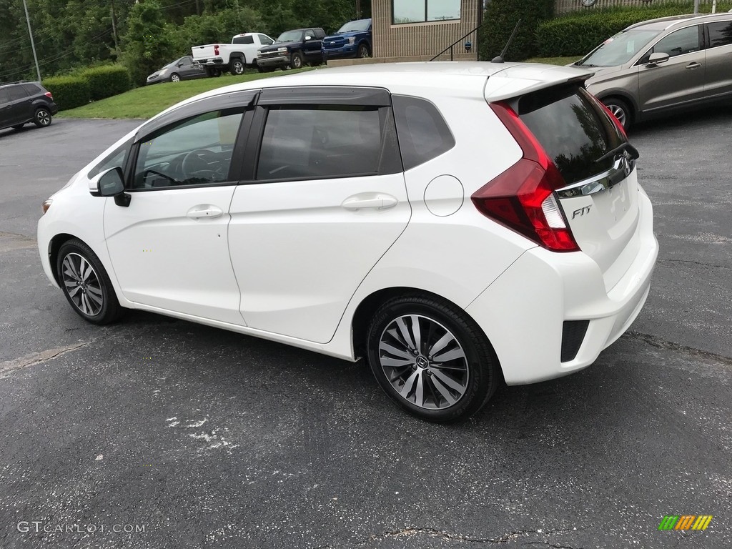 White Orchid Pearl 2017 Honda Fit EX-L Exterior Photo #139083928