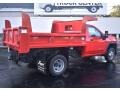 Cardinal Red - Sierra 3500HD Crew Cab 4WD Chassis Dump Truck Photo No. 2