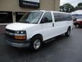 Summit White - Express 3500 Passenger LT Photo No. 2