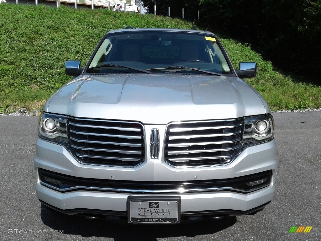 Ingot Silver Metallic 2015 Lincoln Navigator L 4x2 Exterior Photo #139084918