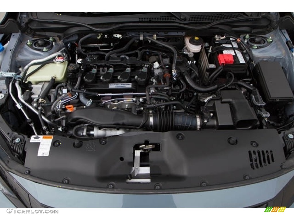 2020 Civic Sport Hatchback - Sonic Gray Pearl / Black photo #9