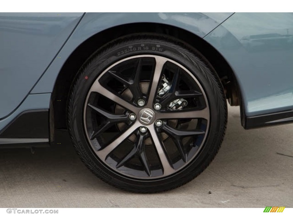 2020 Civic Sport Hatchback - Sonic Gray Pearl / Black photo #11
