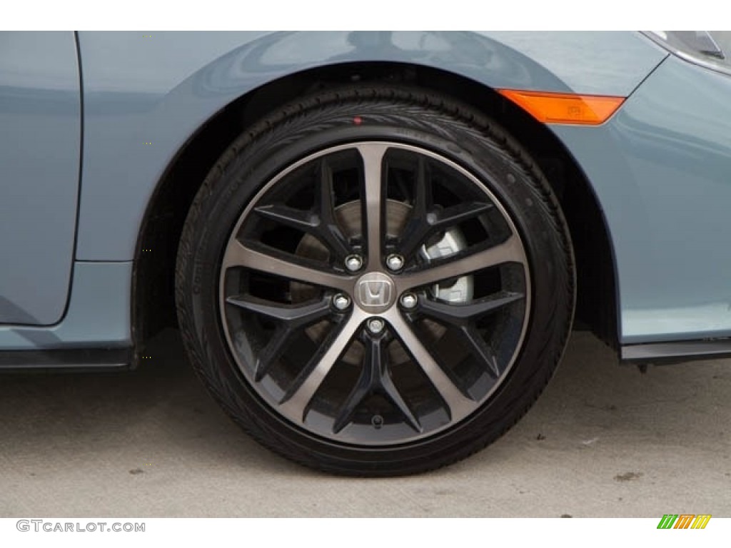 2020 Civic Sport Hatchback - Sonic Gray Pearl / Black photo #13
