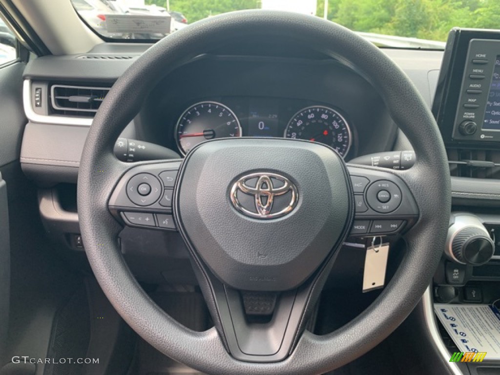 2020 RAV4 LE - Silver Sky Metallic / Black photo #4