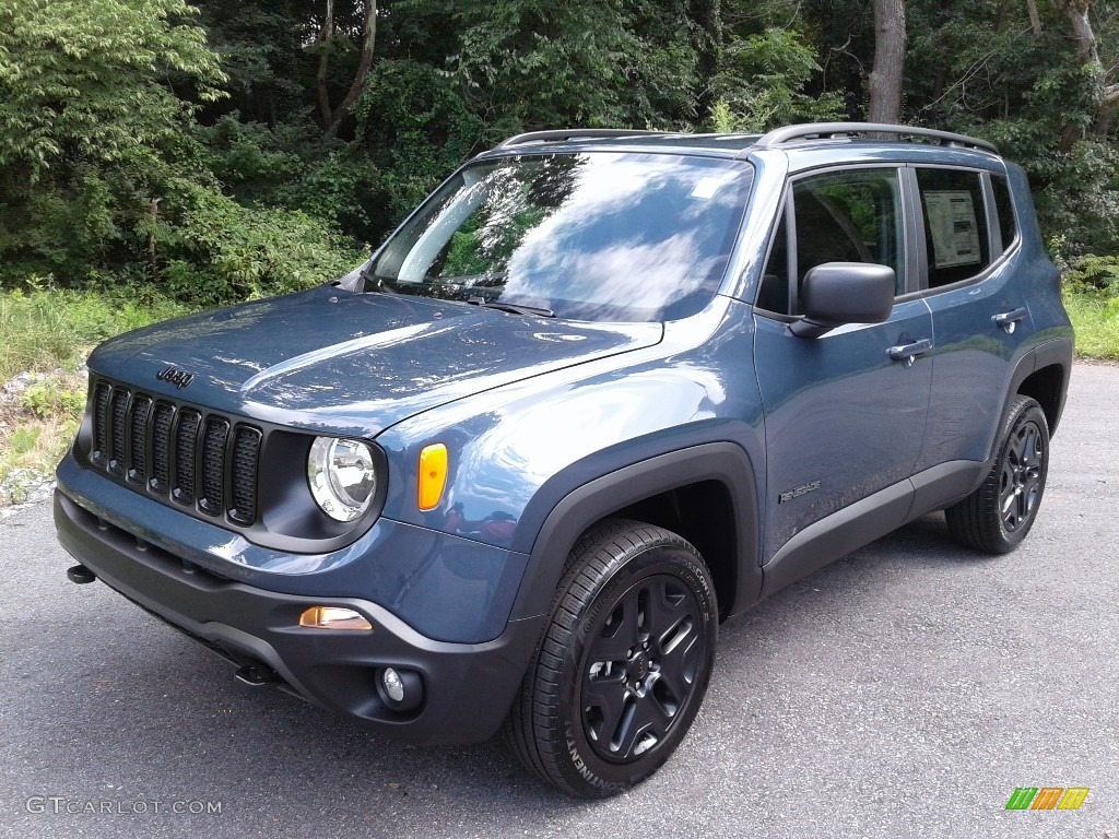 2020 Renegade Sport 4x4 - Slate Blue Pearl / Black photo #2