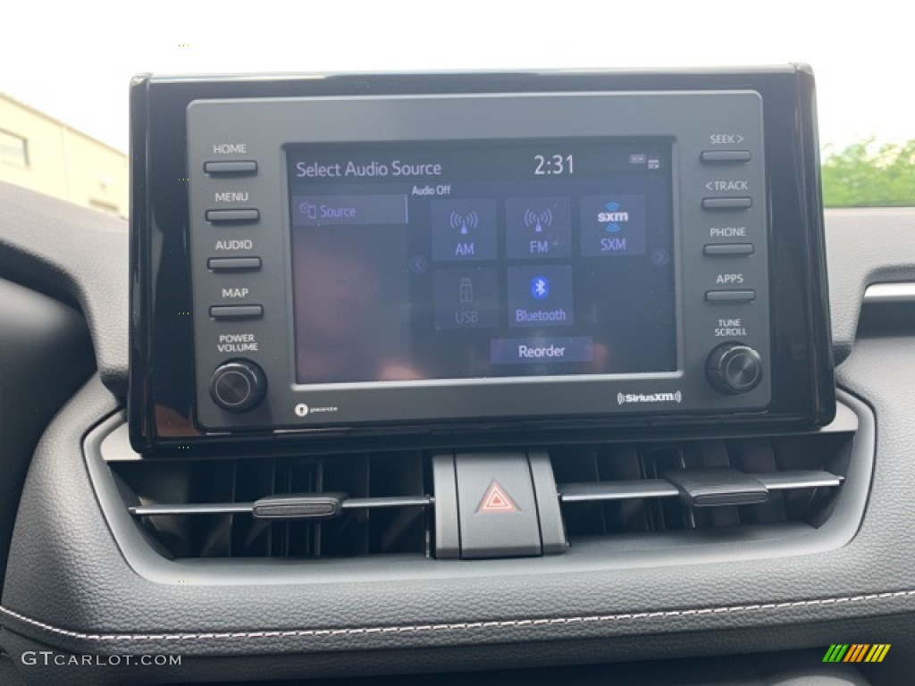 2020 RAV4 LE - Silver Sky Metallic / Black photo #12