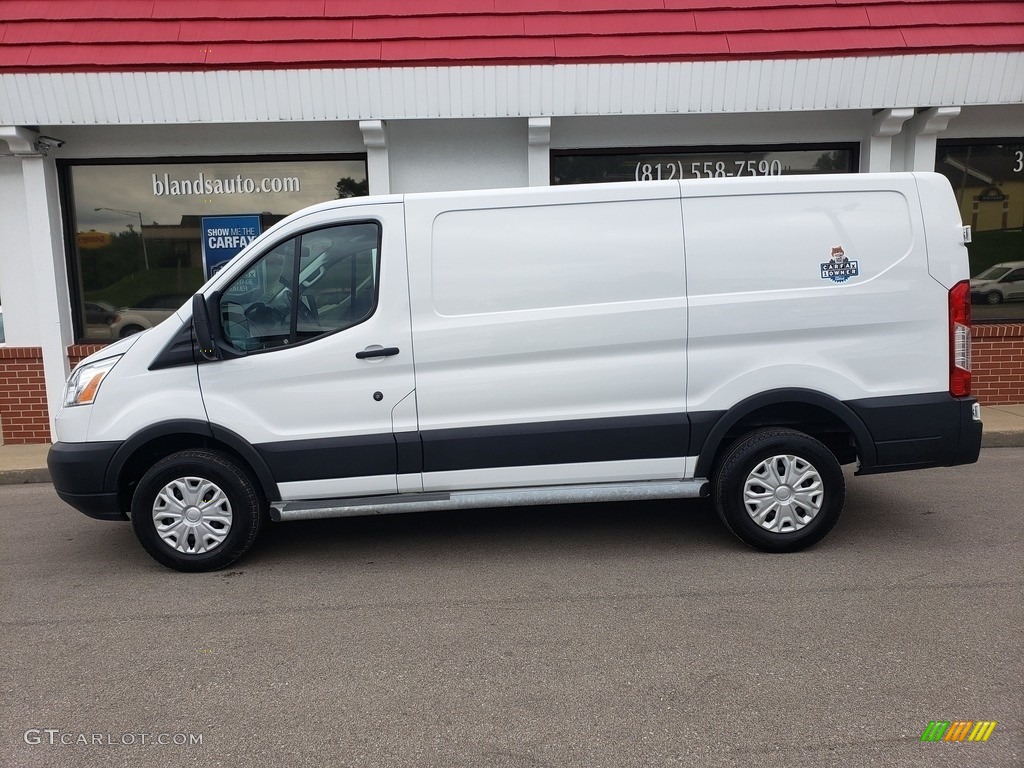 2019 Transit Van 250 LR Regular - Oxford White / Charcoal black photo #1