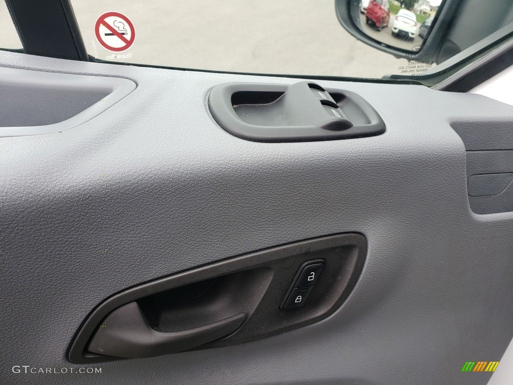 2019 Transit Van 250 LR Regular - Oxford White / Charcoal black photo #5