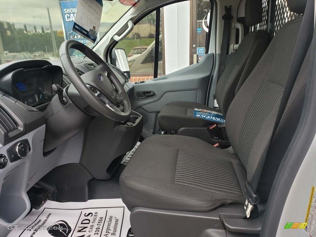 2019 Transit Van 250 LR Regular - Oxford White / Charcoal black photo #6