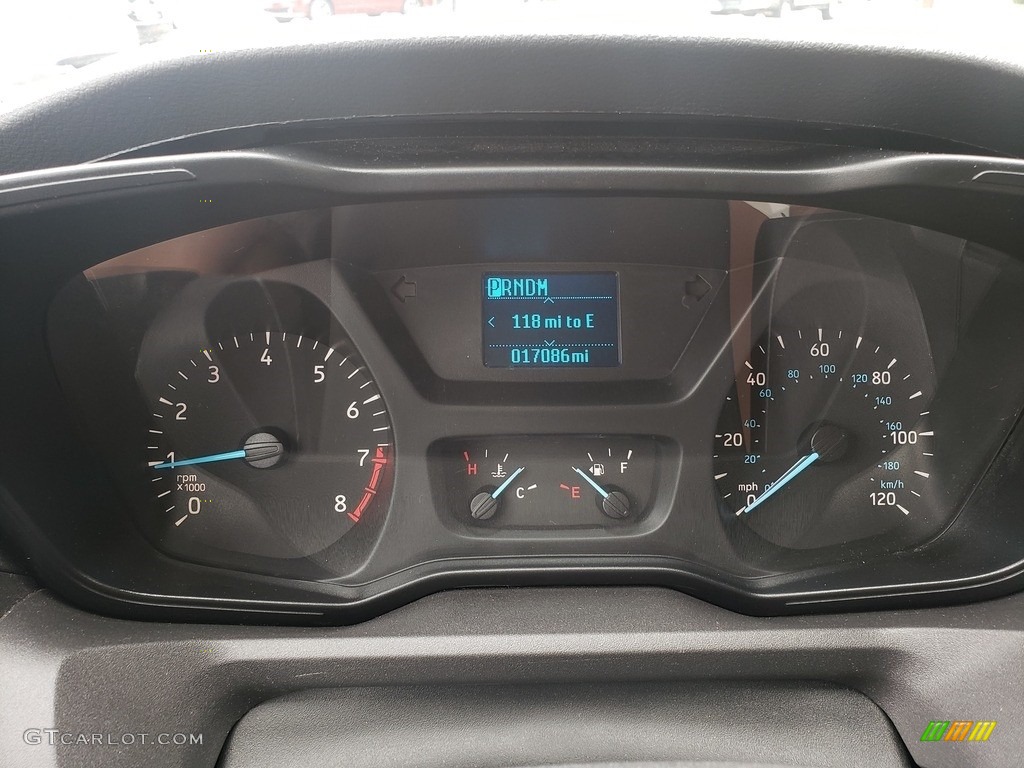 2019 Transit Van 250 LR Regular - Oxford White / Charcoal black photo #11
