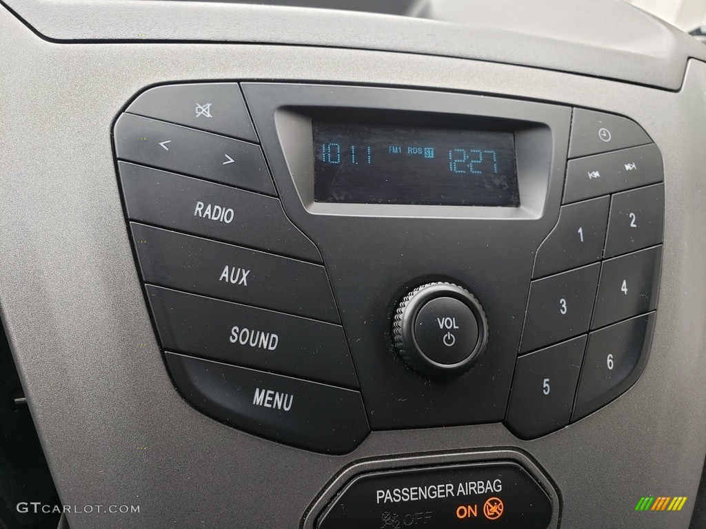2019 Transit Van 250 LR Regular - Oxford White / Charcoal black photo #14