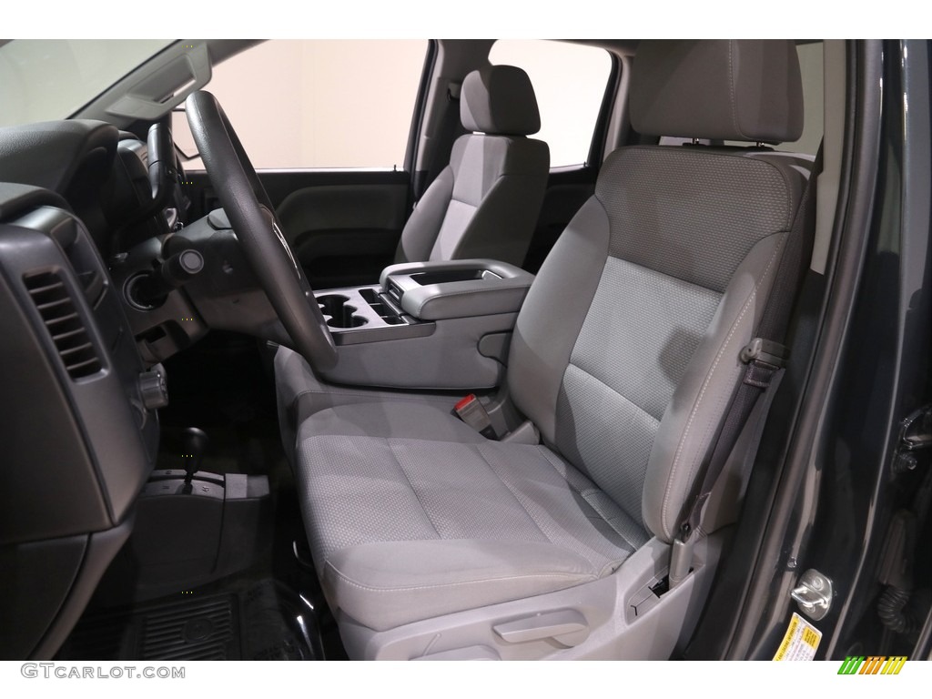 Dark Ash/Jet Black Interior 2017 GMC Sierra 1500 Elevation Edition Double Cab 4WD Photo #139086871