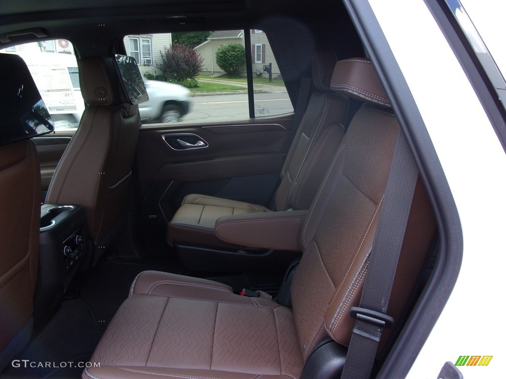 Jet Black/Mocha Interior 2021 Chevrolet Tahoe High Country 4WD Photo #139086892