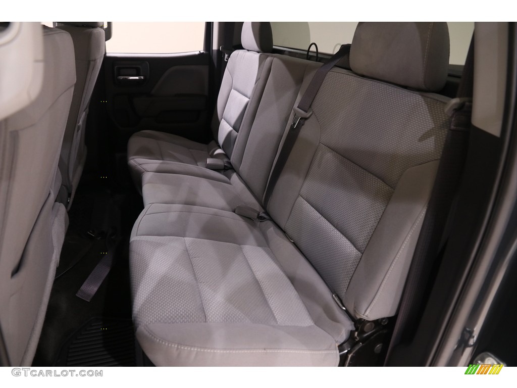 Dark Ash/Jet Black Interior 2017 GMC Sierra 1500 Elevation Edition Double Cab 4WD Photo #139086991