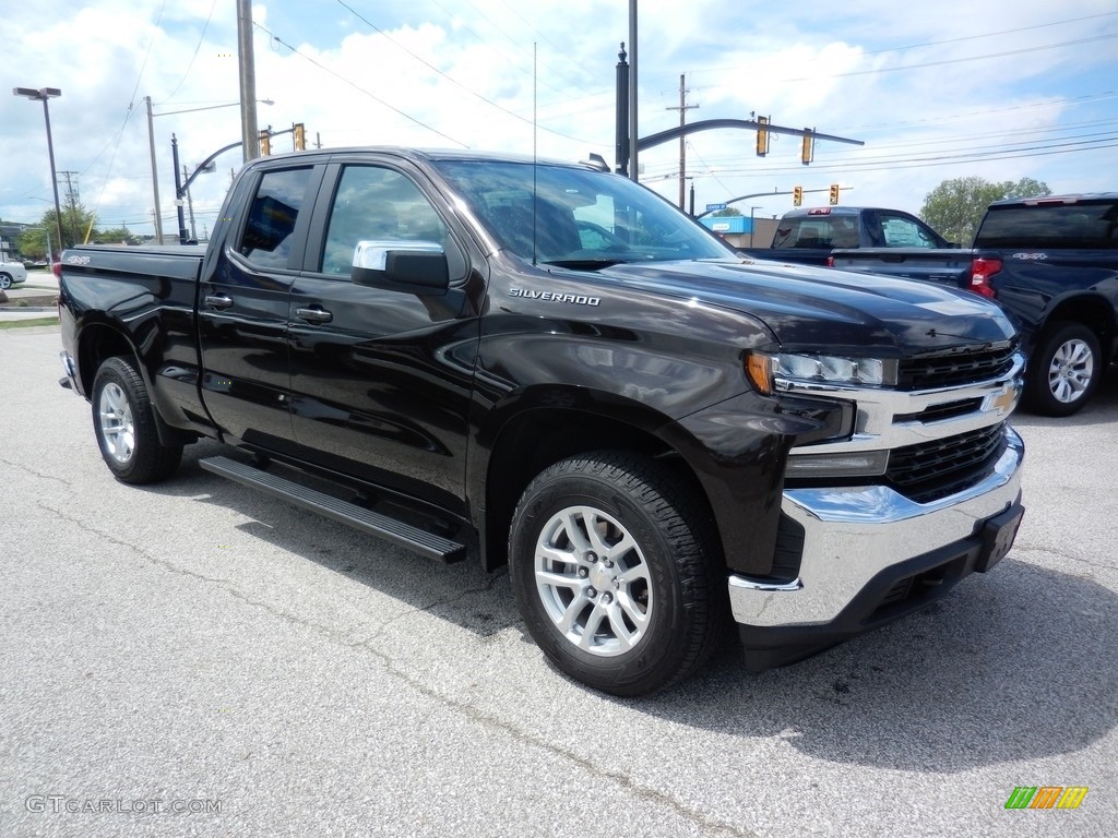 2019 Silverado 1500 LT Double Cab 4WD - Havana Brown Metallic / Jet Black photo #3